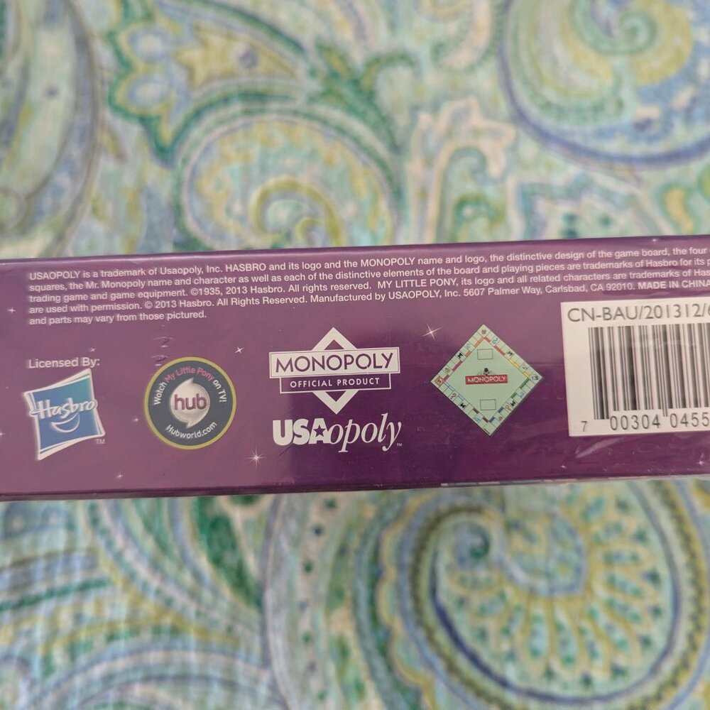 My Little Pony Monopoly Board Game NIB - Picture 7 of 8